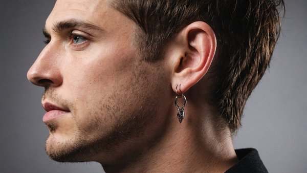 Quelle est la tendance actuelle en matière de piercing oreille pour homme ?
